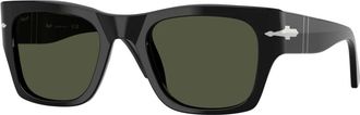 Persol Po 3384S Zonnebrillen - unisex - Zonnebrillen - Zwart - 54 MM - Accessoires