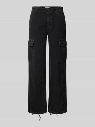Levi's Baggy Fit Cargojeans mit G&uuml;rtelschlaufen Modell 94 in Black, Gr&ouml;&szlig;e 24/32