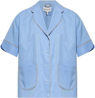 Munthe Camicia a righe - Blu