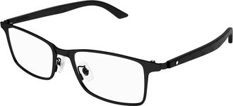 Montblanc Demo Rectangular Mens Eyeglasses MB0361O 006 56