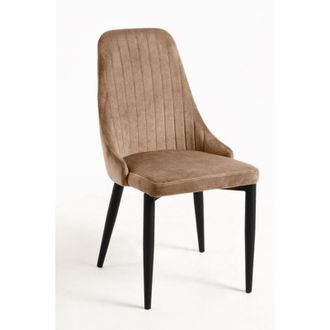 Regalos Miguel Regalos Miguel - Sillas Comedor - Silla Kan Terciopelo - Marr&oacute;n Claro