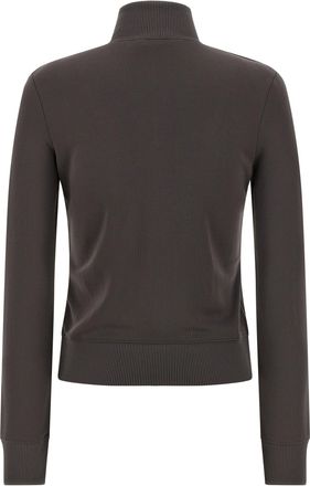 Courr&egrave;ges Logo-Patch Tracksuit Sweatshirt - Charcoal