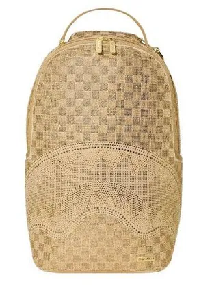 Sprayground Sprayground | 2 Tone Gold Trinity Backpack