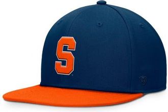 Top of the World Mens Top of the World Navy Syracuse Orange Fundamental Snapback Hat at Nordstrom