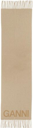 Ganni Schal mit Logo