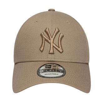 New Era Wmns Mini Logo 9Forty Neyyan Drswhi - unisex - Petten - Beige - ONE Size - Katoen - Accessoires