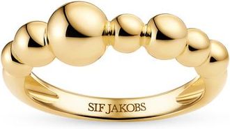 Sif Jakobs Jewellery Ring Bormio in 18K Gold Plated at Nordstrom, Size 7.5