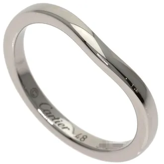 Cartier Platinum 950 Band Ring (Pre-Owned)