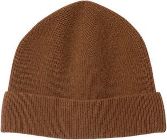 Sandro Cashmere beanie in Cognac at Nordstrom