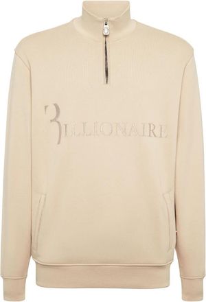 Billionaire Boys Club Jogging Jacket Logo - Heren - Vesten met rits - Beige - XL - Katoen - Hoodies & sweatvesten