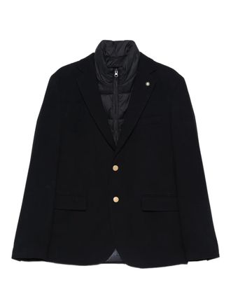 Manuel Ritz button single-breasted jacket - Black