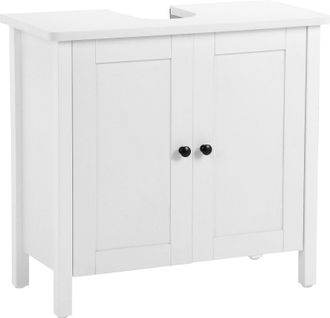 WELLTIME Waschbeckenunterschrank »Aalborg« Badmöbel im Landhaus-Stil, Breite 65 cm