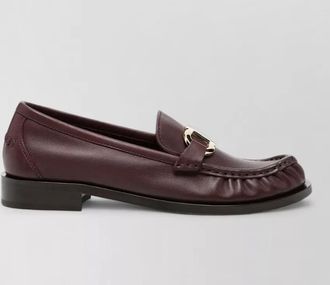 Ferragamo calf leather loafers
