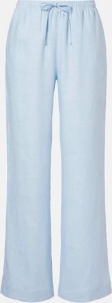 Asceno Aurelia linen wide-leg pants