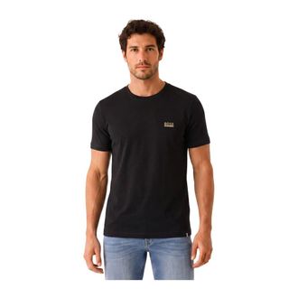 HUGO BOSS Hombre, Camisetas, Negro, Talla: L