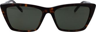 Saint Laurent Cat Eye Sunglasses Sl 737 Mica Thin 002