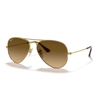 Ray-Ban Sunglasses, unisex, Yellow, Size: 58 MM Aviator Classic