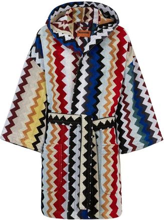 Missoni Cyrus Accappatoio - Heren - Badjassen - Veelkleurig - L - Katoen - Nachtkleding