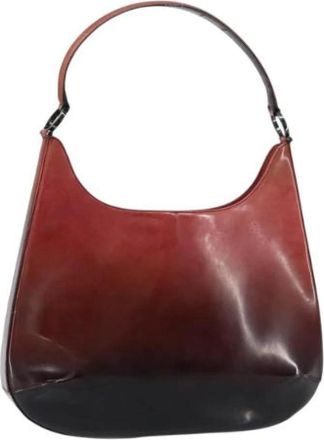 Ferragamo Pre-owned Shoulder Bags, female, Multicolor, Size: ONE SIZE Pre-owned Leather Shoulder Bag