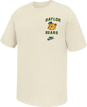 Nike Baylor Bears Nike Mens Football T-Shirt in White | M11766P395BYLU-SAI