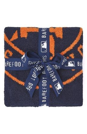 Barefoot Dreams x MLB CozyChic Stroller Blanket in Astros Multi at Nordstrom