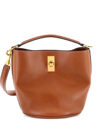 Celine 16 Bag Leather Teen bucket bag - Marrone