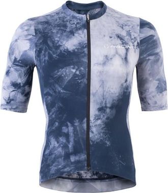 Nalini Tie Dye Jersey Velotrikot f&uuml;r Herren | blau