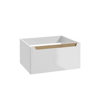 Petits Meubles Mueble bajo lavabo 1 caj&oacute;n estratificado Blanco