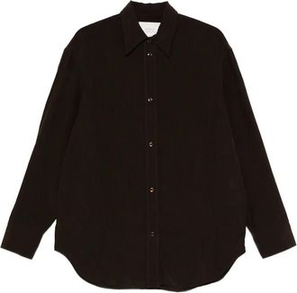 STUDIO NICHOLSON Camicia con bottoni - Marrone