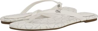Calvin Klein Womens Cruzy Flip-Flop, White 140, 4.5 UK