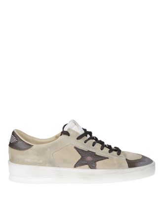 Golden Goose Stardan Low-Top Star Leather Sneakers