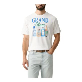 MC2 Saint Barth T-Shirts, male, White, Size: XL Denver T-Shirt
