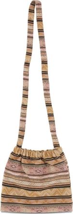 Needles patterned messenger bag - men - Fabric - One Size - Pink