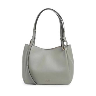 Furla Grained Leather Shoulder Bag - female - Furla - Shoulder Bags - Gray - ONE SIZE - Bags