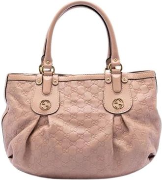 Gucci Pre-owned Handbags, female, Brown, Size: ONE SIZE Pre-owned Scarlett Tote