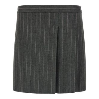 Pinko Pinko, Dames, Rokken, Grijs, Maat: XS Wol