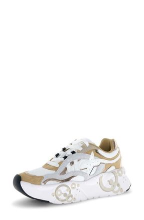 W6YZ Ida Sneaker in Taupe White at Nordstrom, Size 11Us