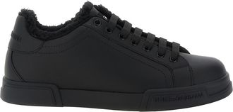 Dolce & Gabbana Black Portofino Light Sneakers