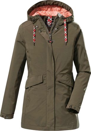 Springfield Damen 2-in-1 Parka – Wasserabweisend, Mit Abnehmbarer Fleece-Innenjacke & Kapuze