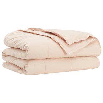 vidaXL Edred&oacute;n Beige 220 X 240 Cm Fibra De Kapok Vidaxl