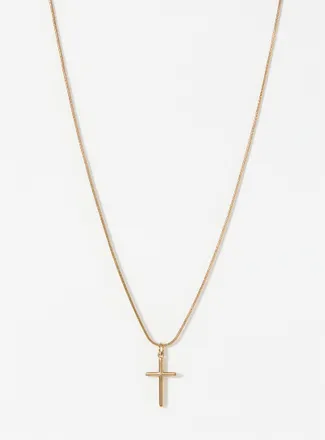 Le 31 Mens Cross pendant necklace
