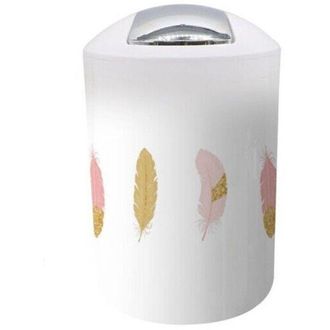 Trade Shop Trade Shop - Pattumiera Cestino Secchio Rifiuti Gettacarte Accessori Arredo Bagno Piume 69803
