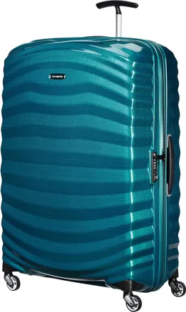 Samsonite Koffer SAMSONITE Lite-Shock Spinner, Damen, Gr. B/H/T: 33cm x 81cm x 55cm, blau, Kunststoff, Koffer Koffer