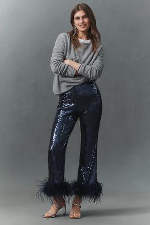 Hutch The Koto Faux-Feather Pants