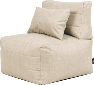 Icon Brand Puf sill&oacute;n modular en tejido para interior y exterior beige