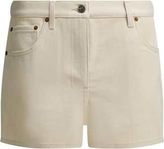 Valentino Denim Shorts - Dames - Denim shorts - Wit - W27 - Denim - Korte Broeken