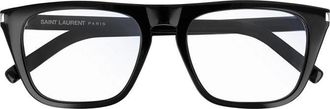 Saint Laurent SL343001 Black Frame Eyeglasses - Black