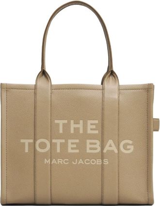 Marc Jacobs The Large Leather Tote - female - Marc Jacobs - Shopping Bags - Brown - ONE SIZE - Bags