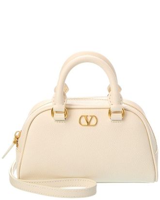 Valentino Vlogo Signature Mini Leather Shoulder Bag