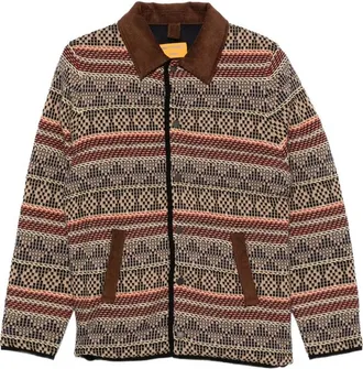 Guest In Residence Geometric-pattern Jacket
